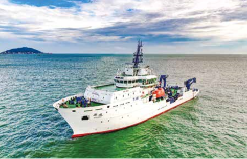 海洋科學研究與科技研發的 基礎平台− 勵進研究船