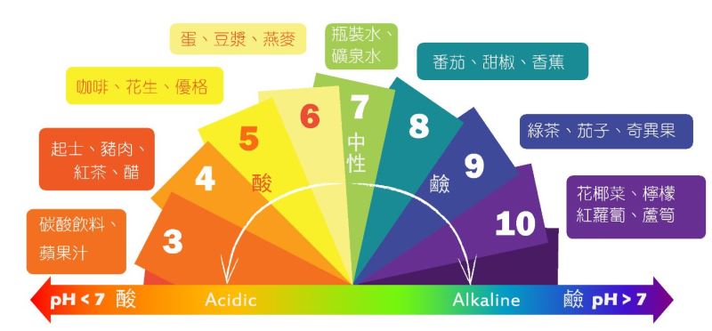 固體的酸鹼度