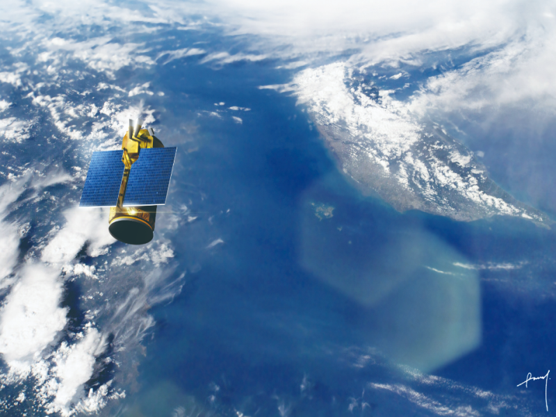 低成本翻轉太空科技－無人機也能當作衛星用？