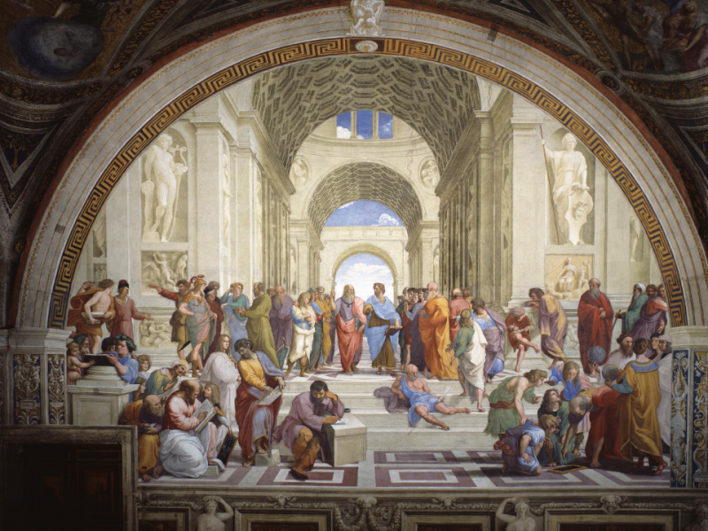 走入畫作〈雅典學院〉中的理型世界 畢達哥拉斯學派的「知物依數」