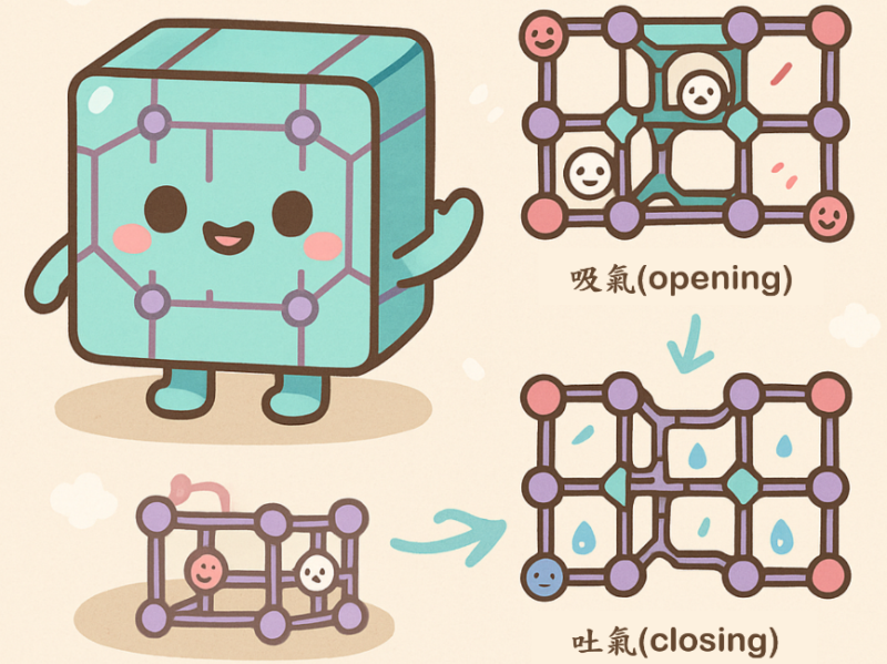 諾貝爾化學獎 化學結構可程式化的新時代 金屬有機骨架MOFs的誕生與介紹